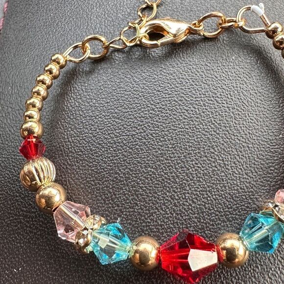 Baby bracelet/with extension to hold Rainbow Colors New🌈 - Picture 5 of 12